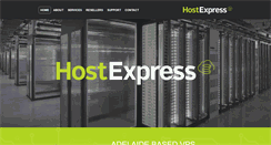 Desktop Screenshot of hostexpress.com.au